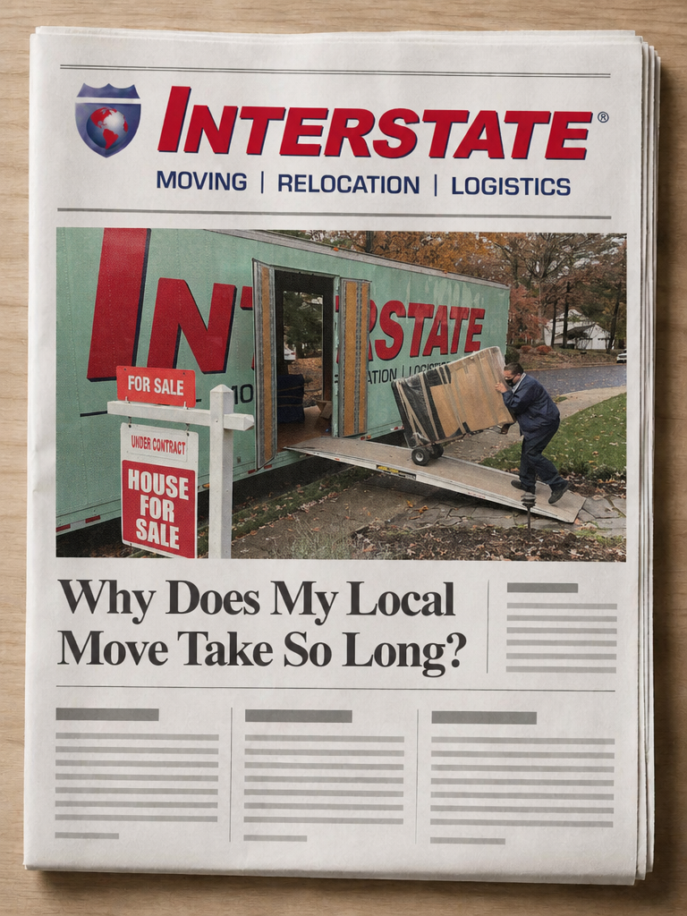 Why Does My Local Move Take So Long, And Whats Travel Time Got To Do With it